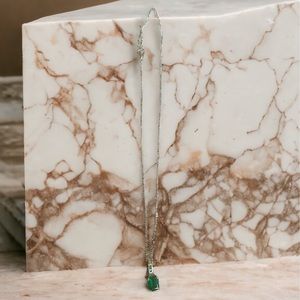dainty emerald necklace!